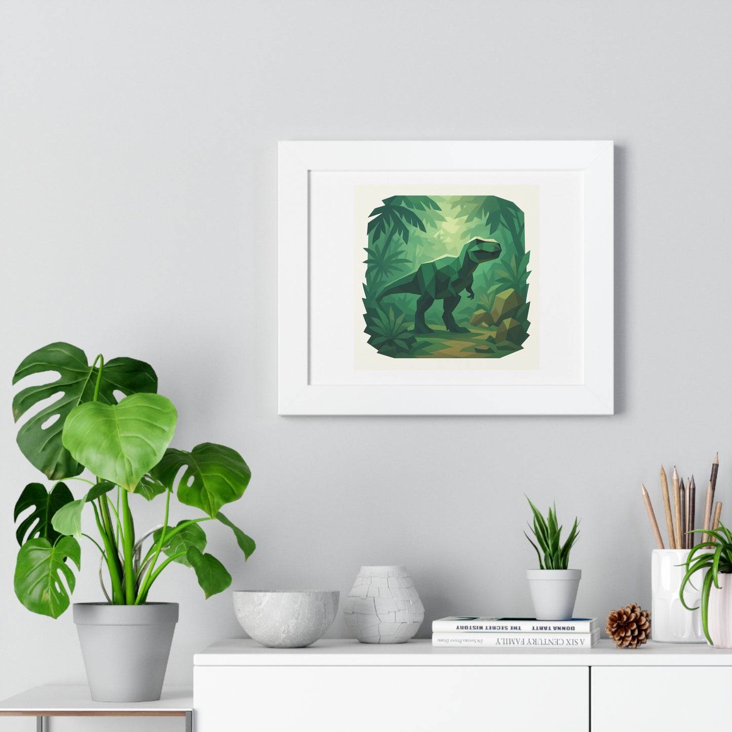 Dinosaur Jungle Wall Art