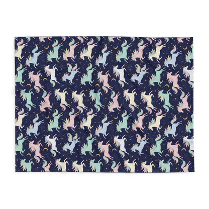 Magical Unicorn Fleece Blanket