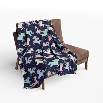 Magical Unicorn Fleece Blanket