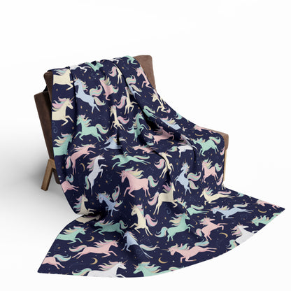 Magical Unicorn Fleece Blanket